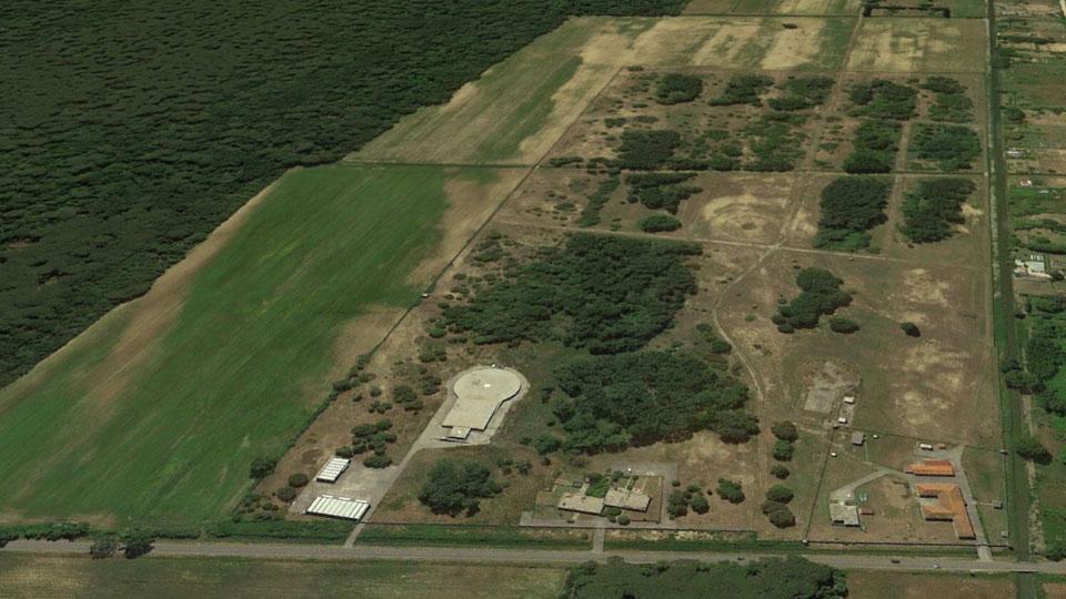 veduta della base militare sulla Bigattiera