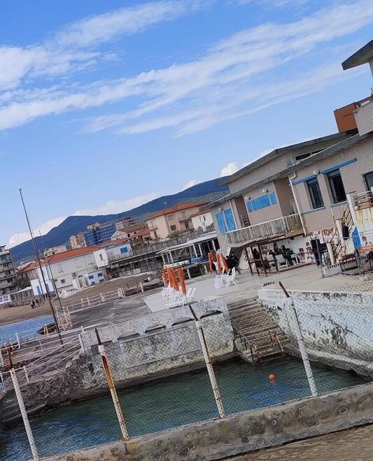 Una foto dell’area del bagno Sirena