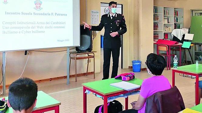 A San Polo carabinieri in cattedra