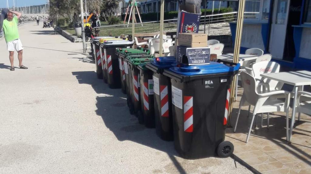 Contenitori per la differenziata
