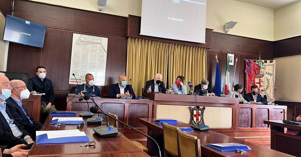 La presentazione ufficiale della 42ª edizione del torneo “Città di Santa Croce - Mauro Sabatini” che prende il via oggi con le qualificazioni