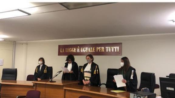 La lettura della sentenza in Corte d'appello a Sassari