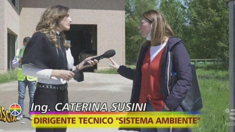 Un momento della trasmissione