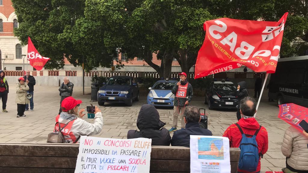 La manifestazione a Cagliari (foto Mario Rosas)