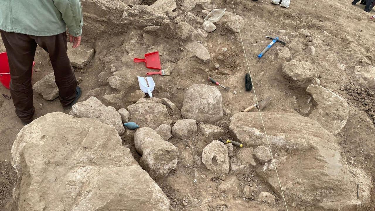 Straordinaria scoperta a Mont'e Prama, trovati i resti di altri due giganti di pietra