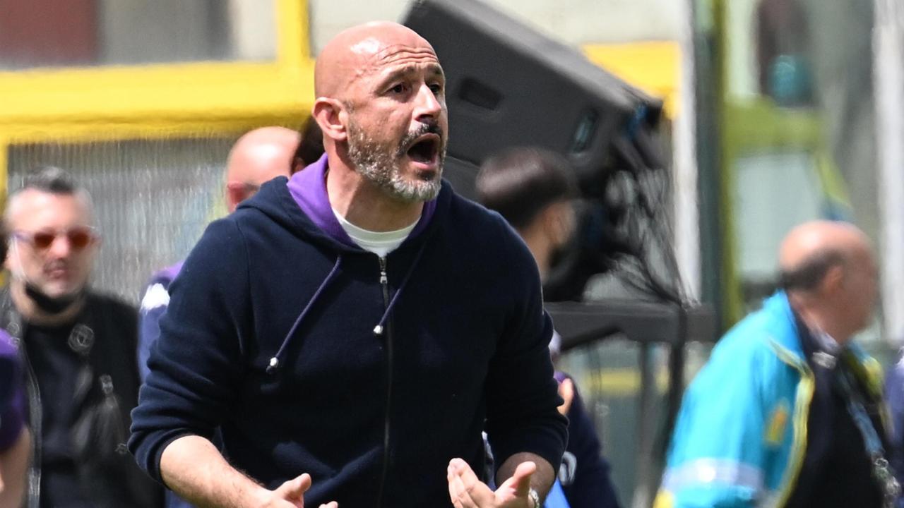 Vincenzo Italiano, allenatore della Fiorentina (Foto Massimo Pica/Ansa)