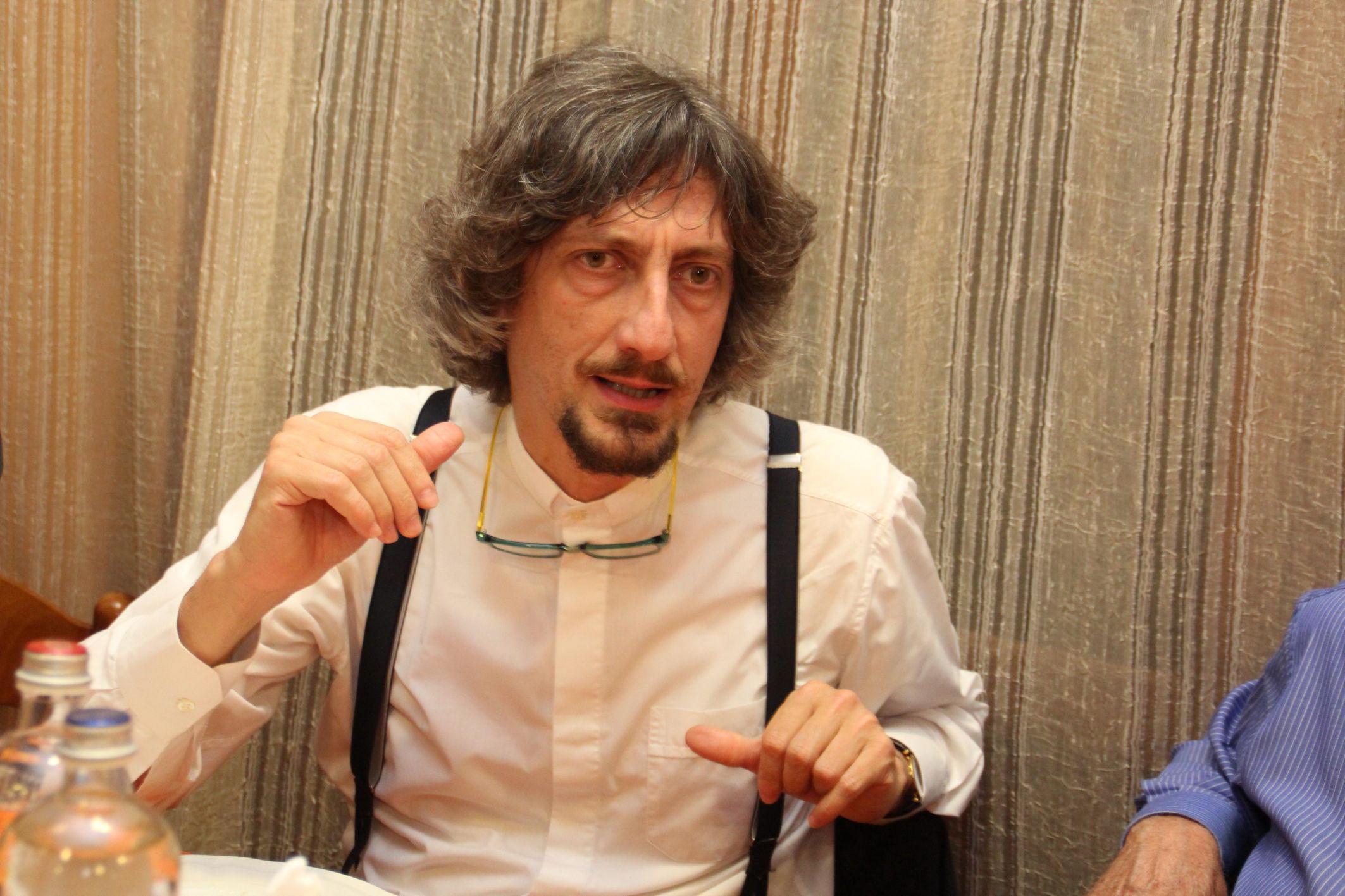 Il maestro d'orchestra Federico Maria Sardelli