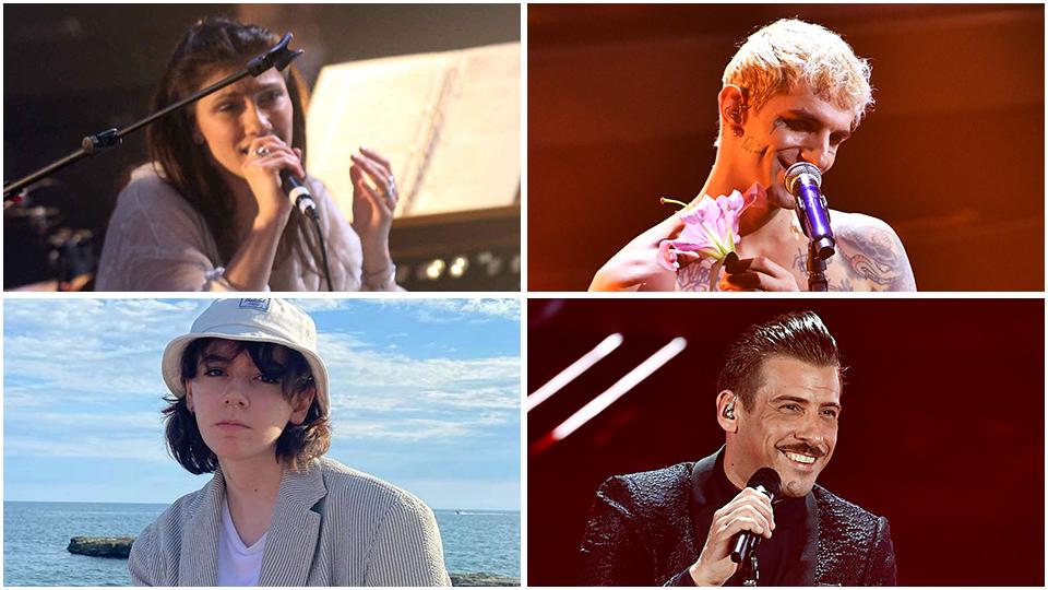Elisa, Achille Lauro, Ariete e Francesco Gabbani
