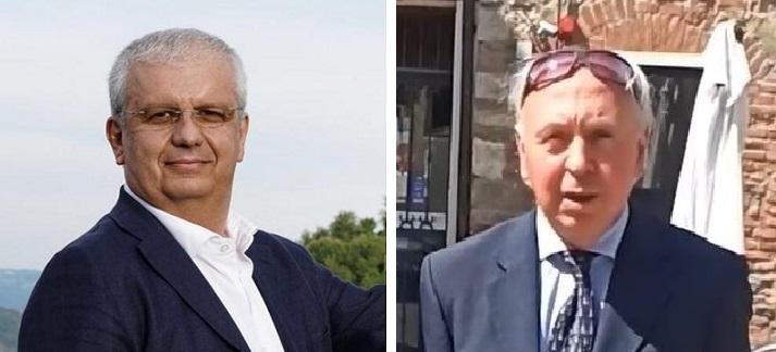Da sinistra Luca Grisanti ed Elismo Pesucci