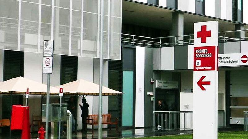 L’ingresso del pronto soccorso