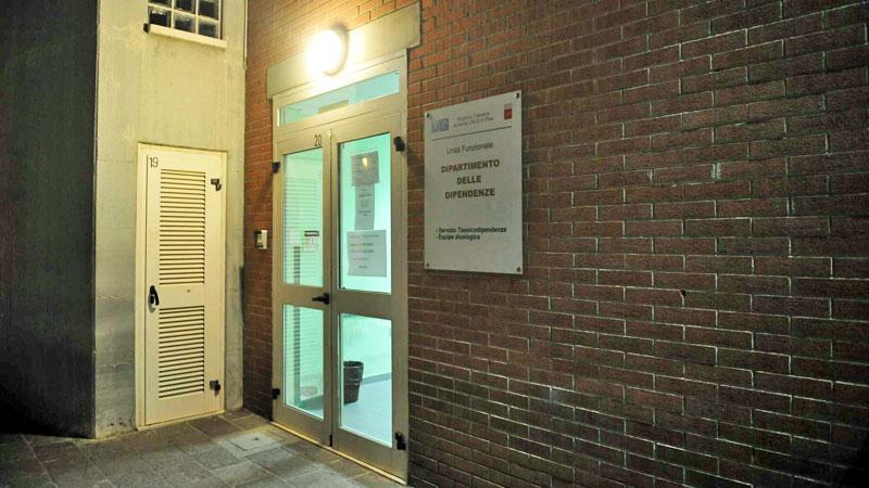 La sede del Servizio per le dipendenze patologiche (Serd) di Pontedera (Foto Franco Silvi)