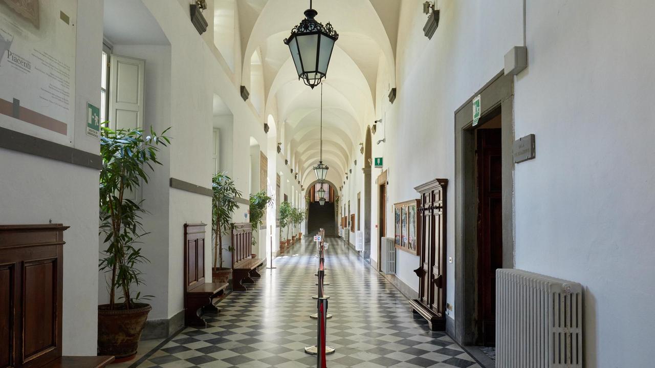 L'interno del Convitto nazionale Cicognini di Prato