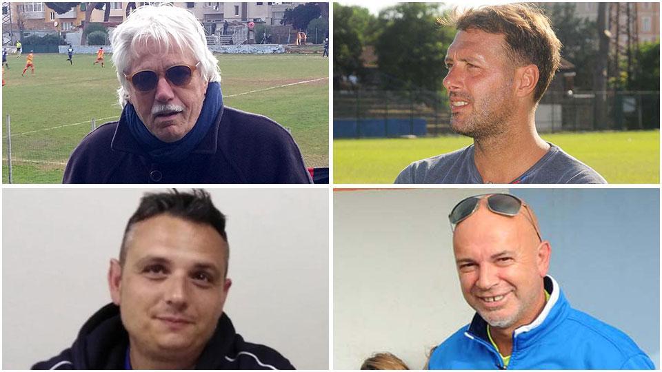 Aldo Agroppi, Andrea Gherardini, Luca Barchi e Andrea Cinquemani