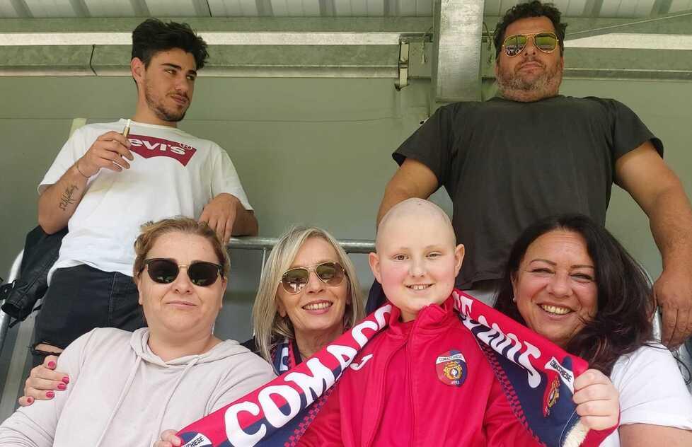 Il grande cuore di Alex: coraggio e passione per la sua Comacchiese