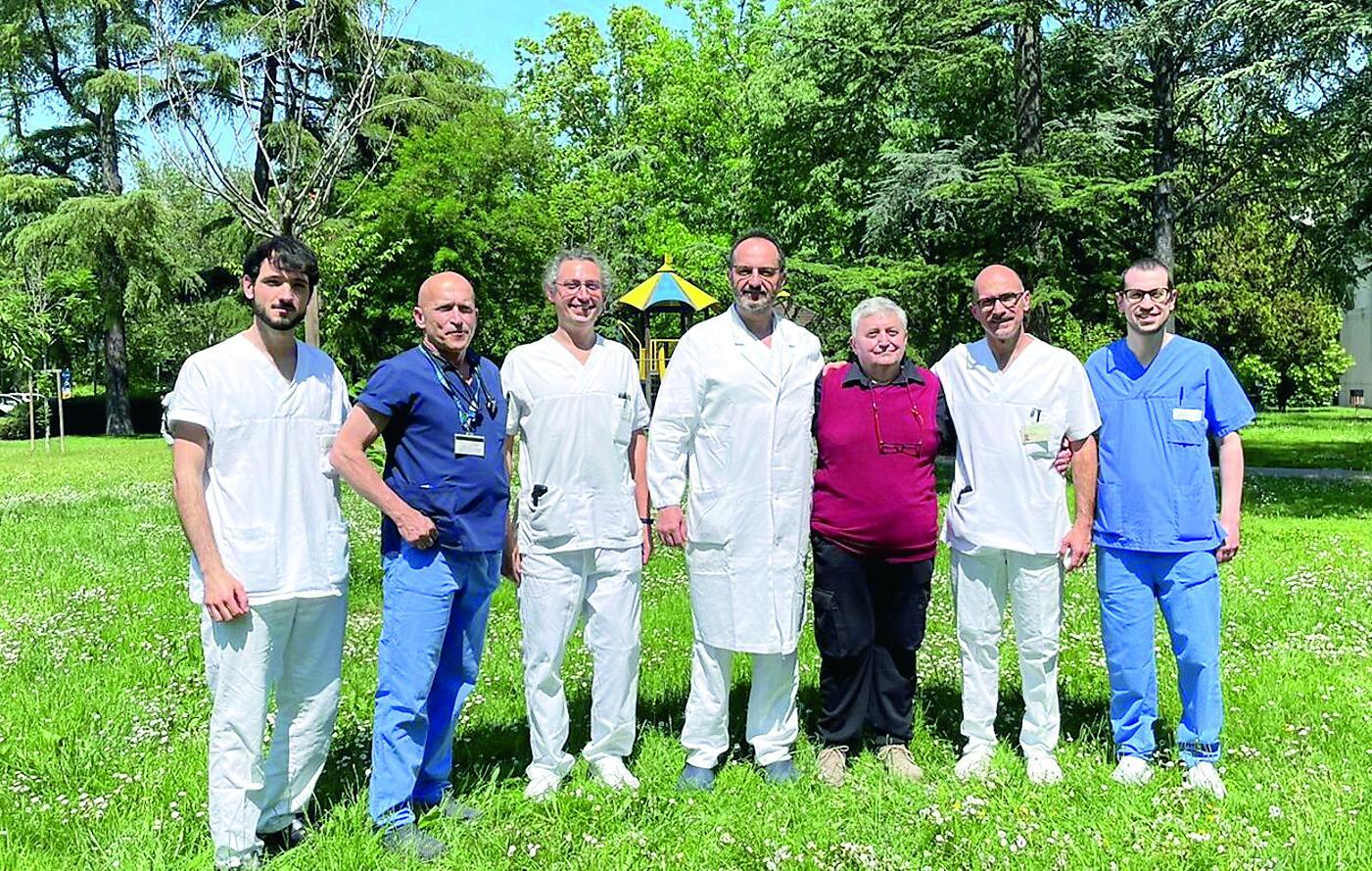Reggio Emilia, il sorriso di Corrado