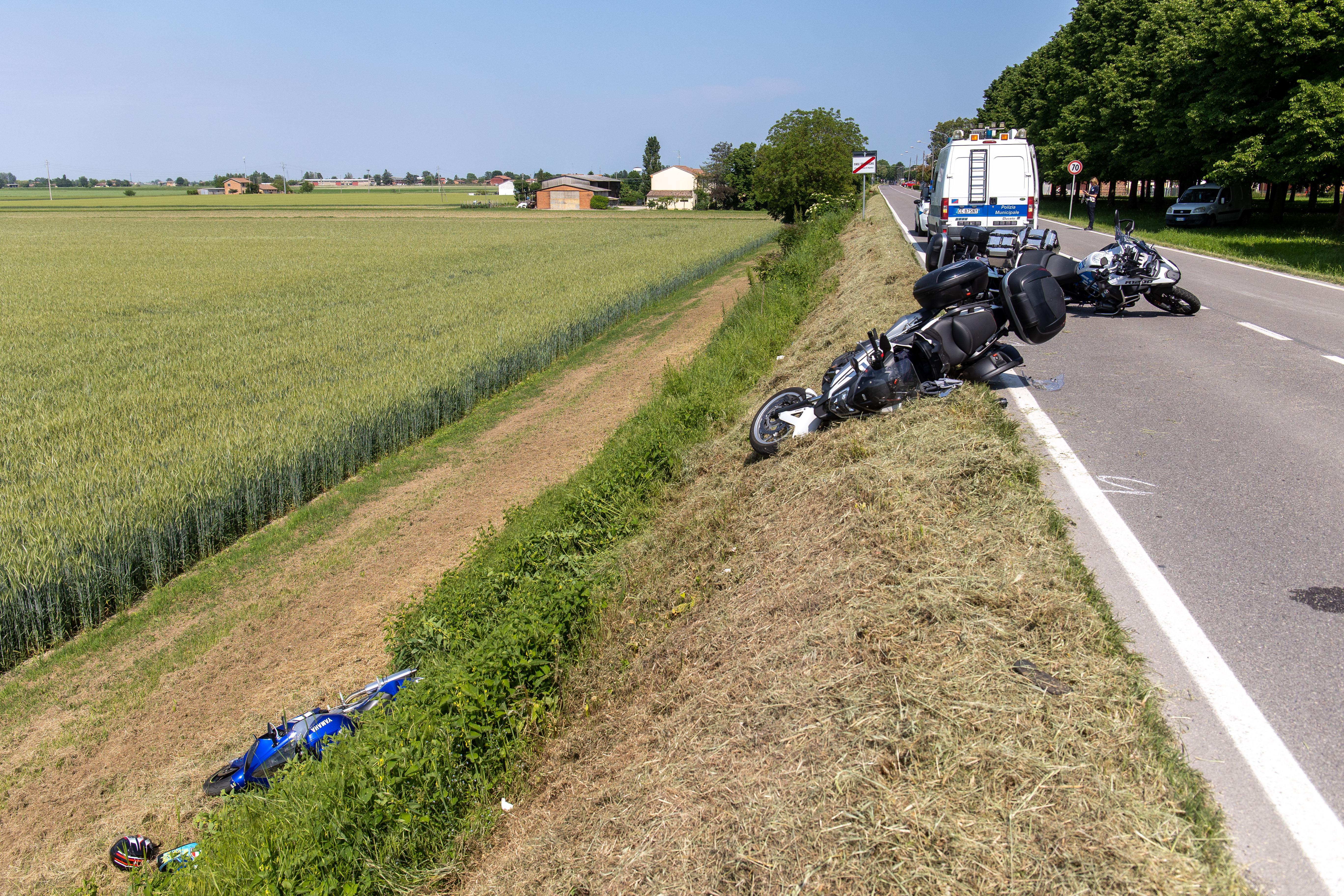 Case Selvatiche. Scontro tra moto: muore un uomo di 59 anni 