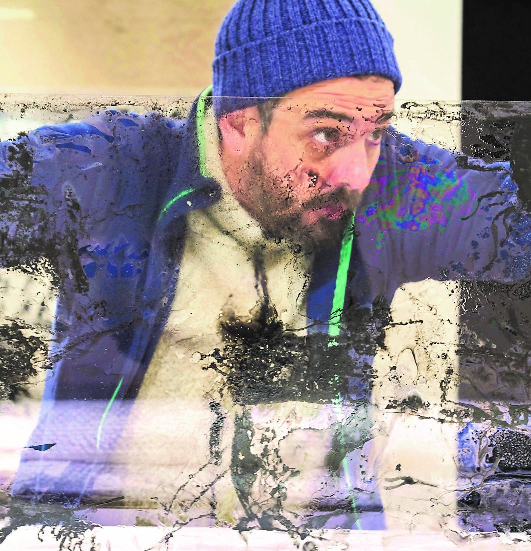 “Dronate” d’artista allo Spazio C21. In mostra le opere di Ceccarelli alias 2501 