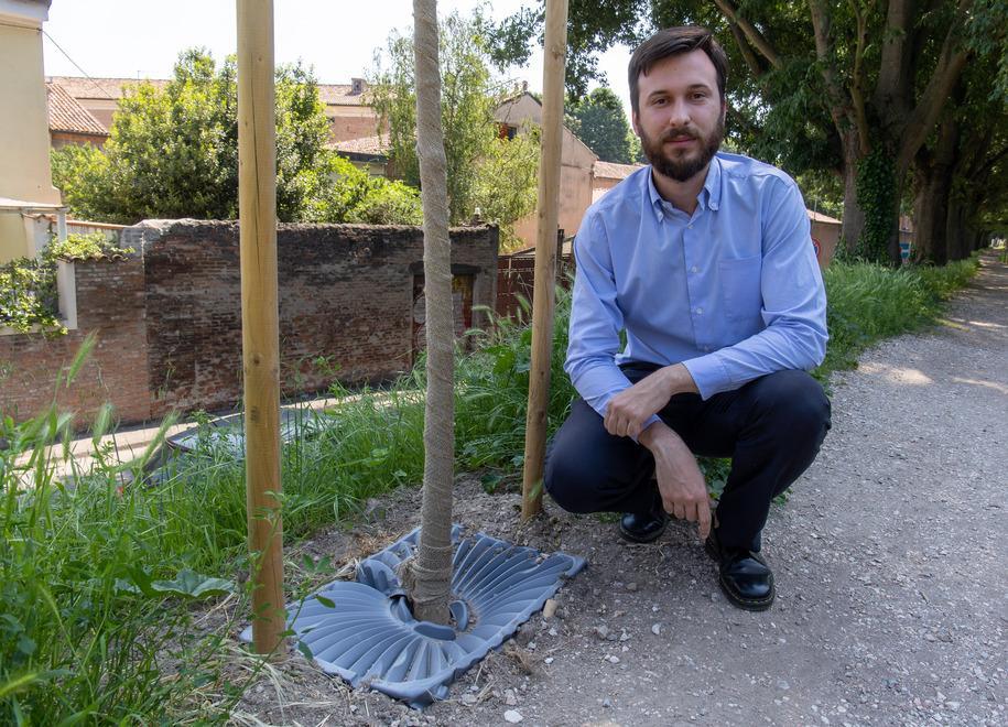 Ferrara, il “vassoio” salva-piante: «Batte la peggiore siccità» 