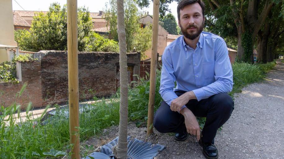 Ferrara, il “vassoio” salva-piante: «Batte la peggiore siccità»