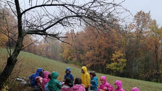 A Pavullo si va a scuola all’aperto Così la natura guida i bambini