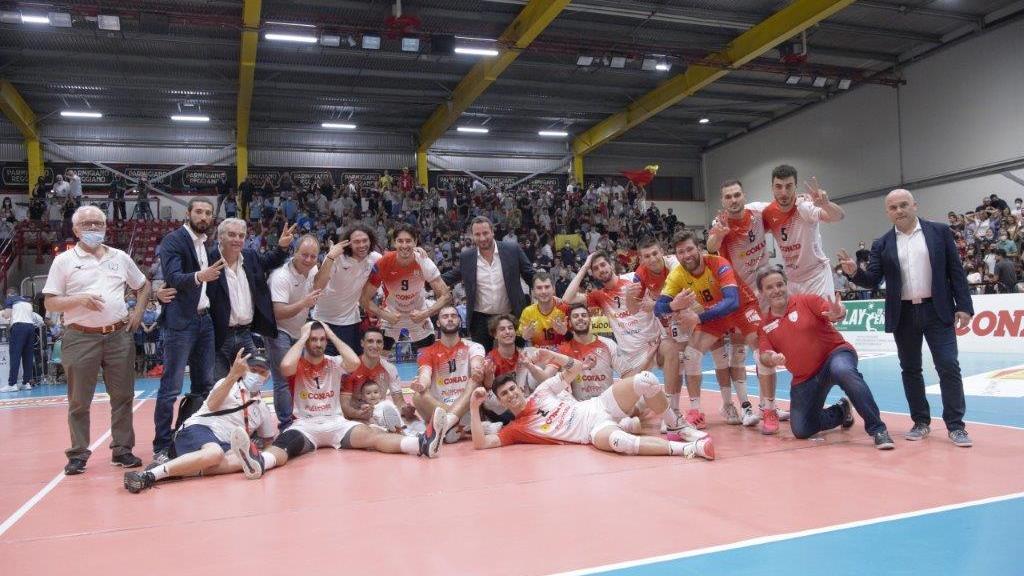 Tripudio Conad: la SuperLega è a un passo