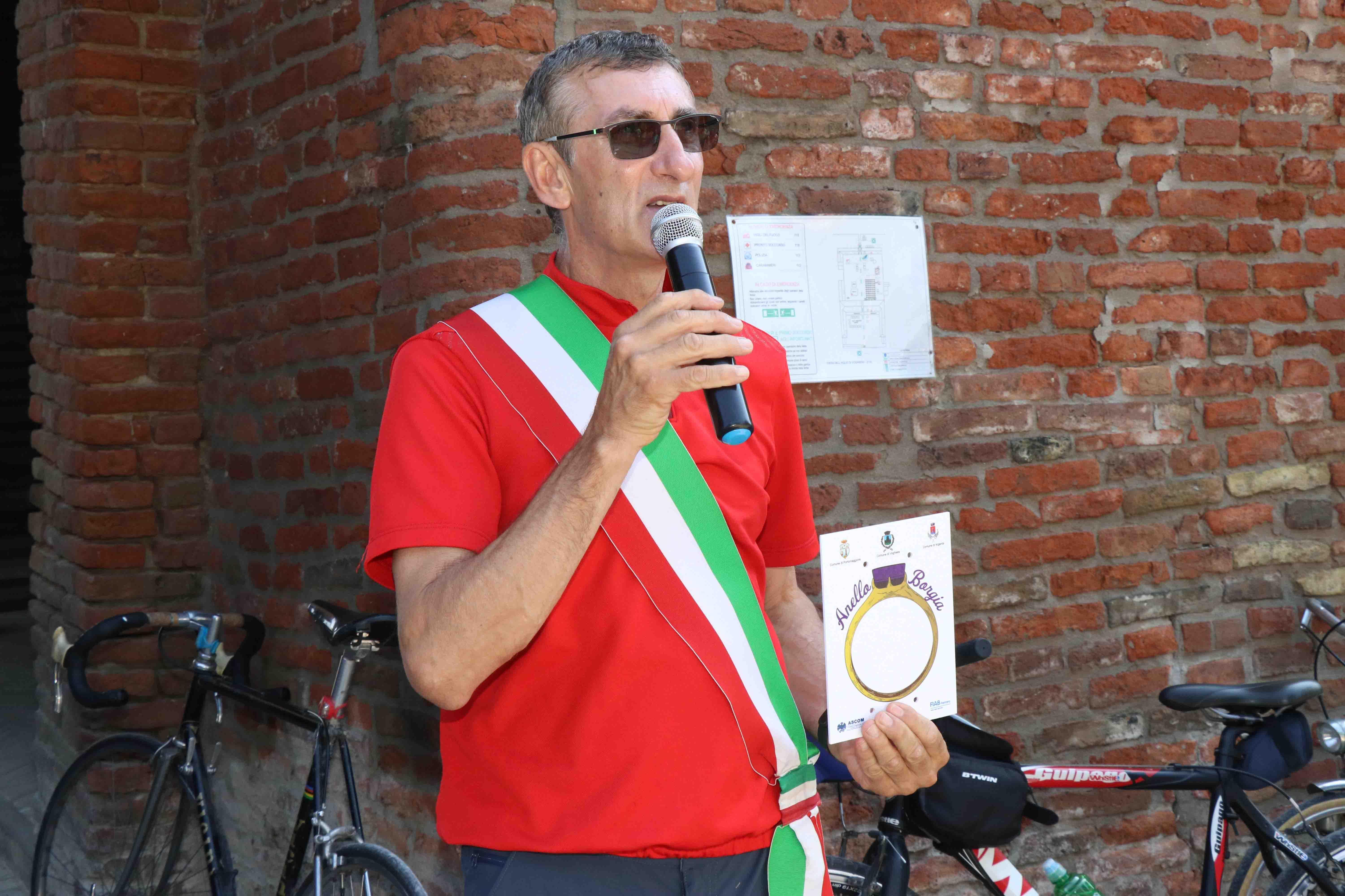 Il sindaco di Voghiera Paolo Lupini