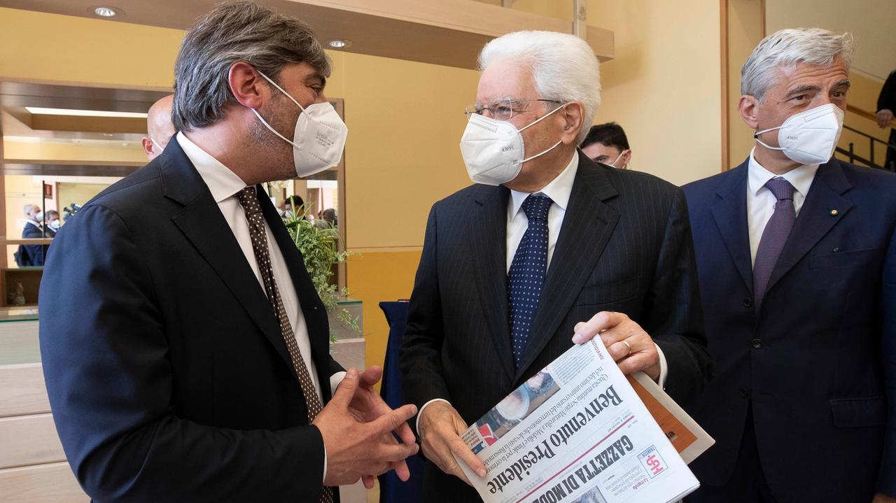 Terremoto, dieci anni dopo. Il presidente Mattarella a Medolla: " La ripartenza della Bassa grazie alla solidarietà.  Ora la ricostruzione va proseguita"