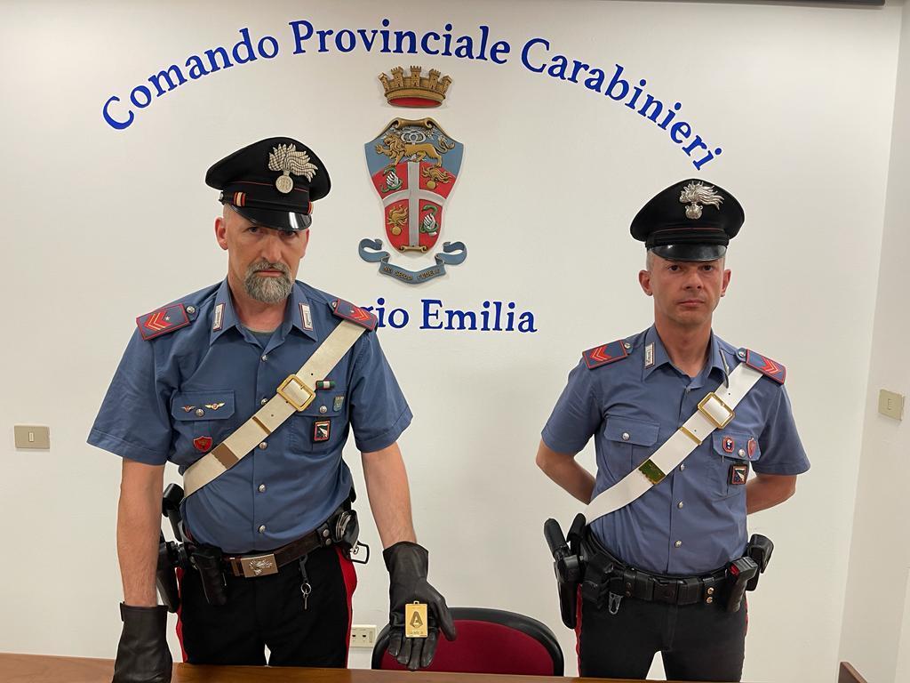 I carabinieri di Reggio Emilia ritrovano la medaglia di Pioli