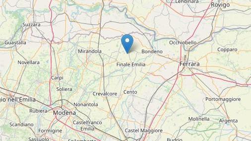 Finale Emilia scossa di terremoto all'1.51 con intensità 2,3