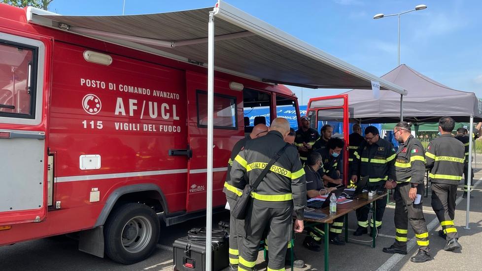 Finale Emilia. Tende, volontari e anche droni Così si contrasta l’emergenza