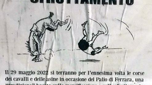 Ferrara. La polizia ferma cinque animalisti: avevano volantino contro il Palio