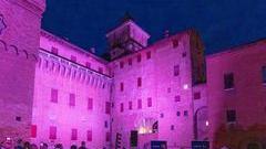Ecco le luci nuove per il Castello Estense