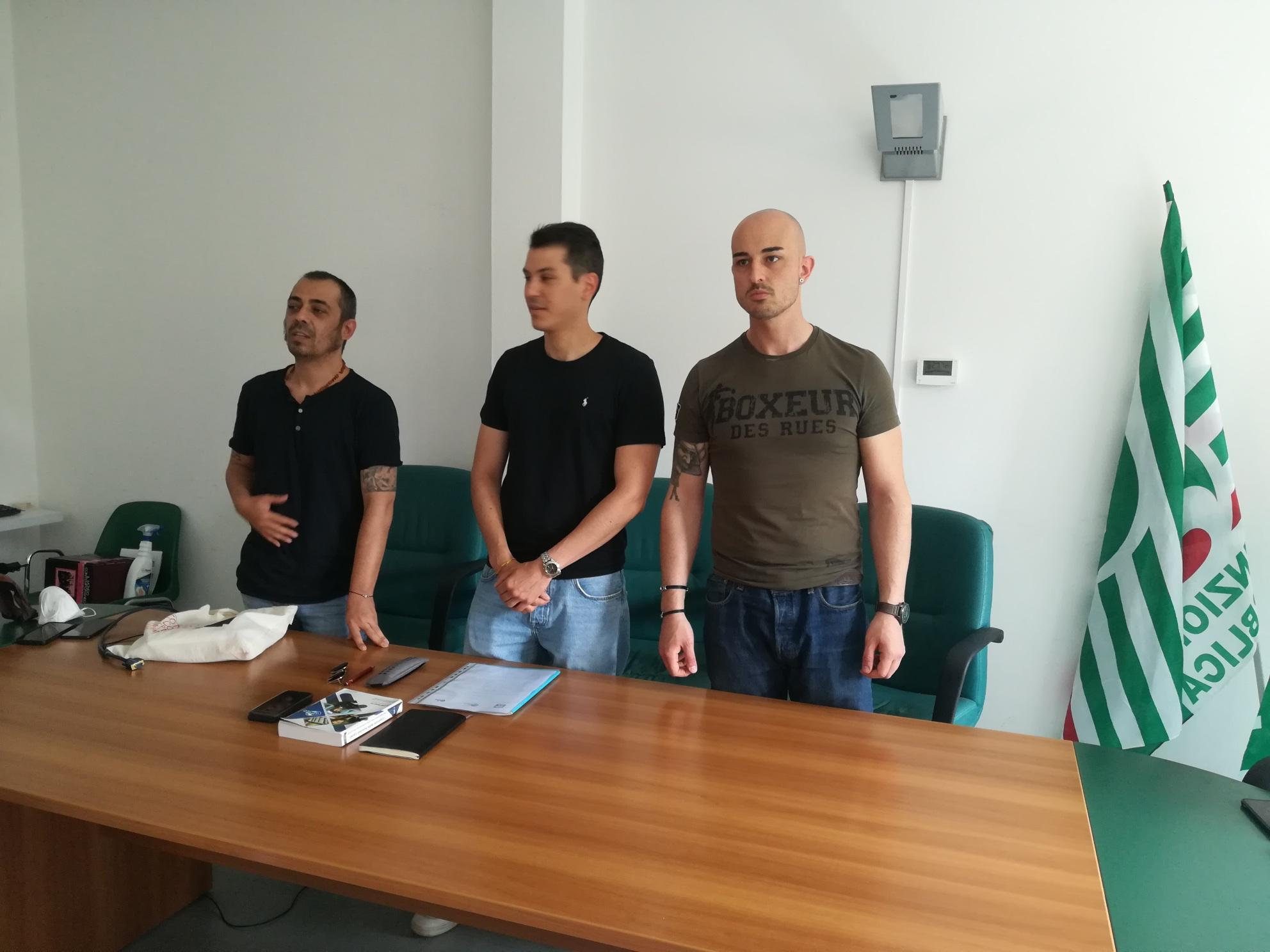 I sindacalisti della funzione pubblica di Cgil, Cisl e Uil: pronti allo sciopero in Comune