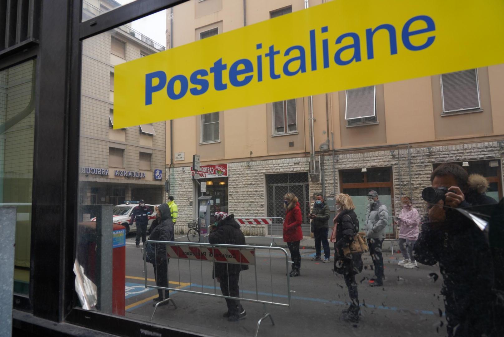 Pagamento delle pensioni alle Poste
