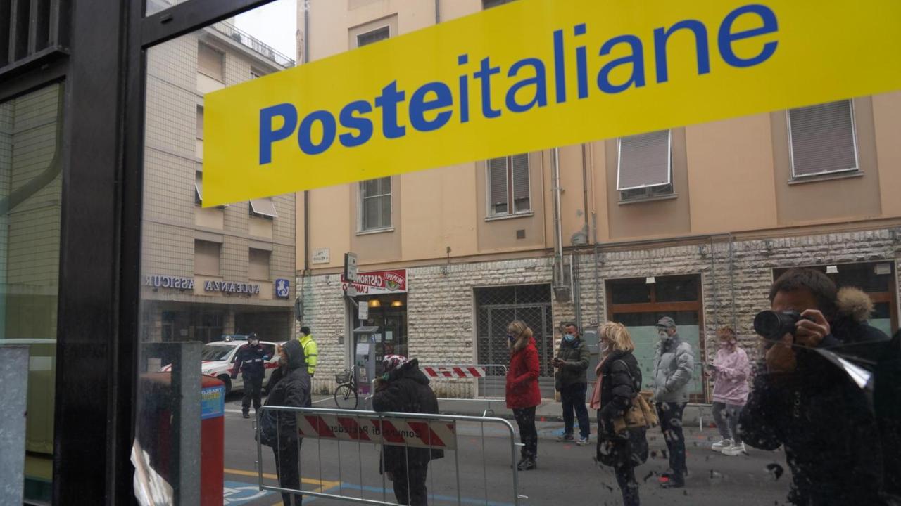 Pagamento delle pensioni alle Poste