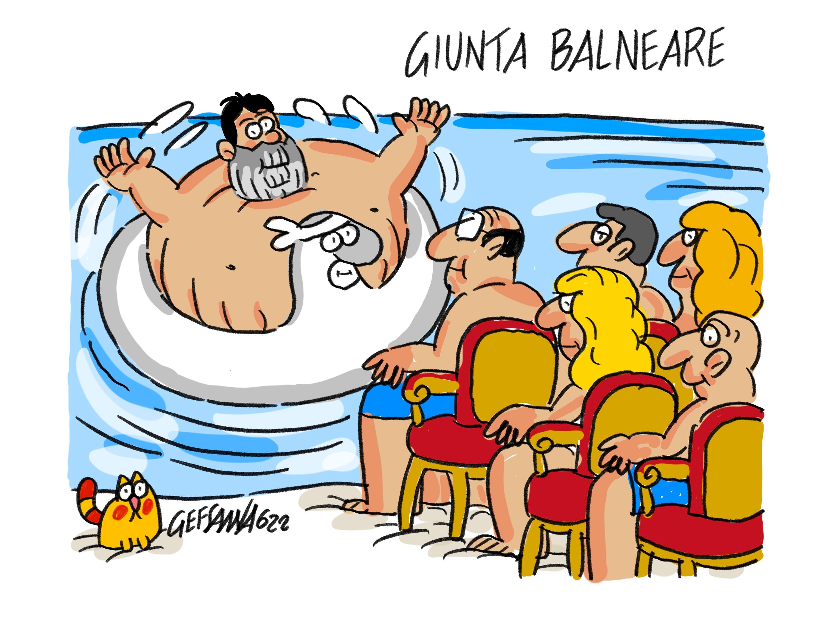 La vignetta di Gef: arriva Scipione ed è estate, picchi di 40 gradi