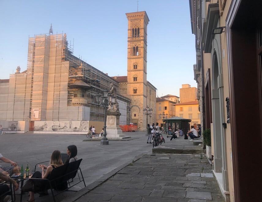 Piazza Duomo, a Prato
