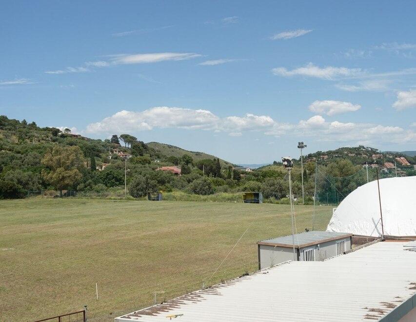Il campo sportivo di Porto Ercole