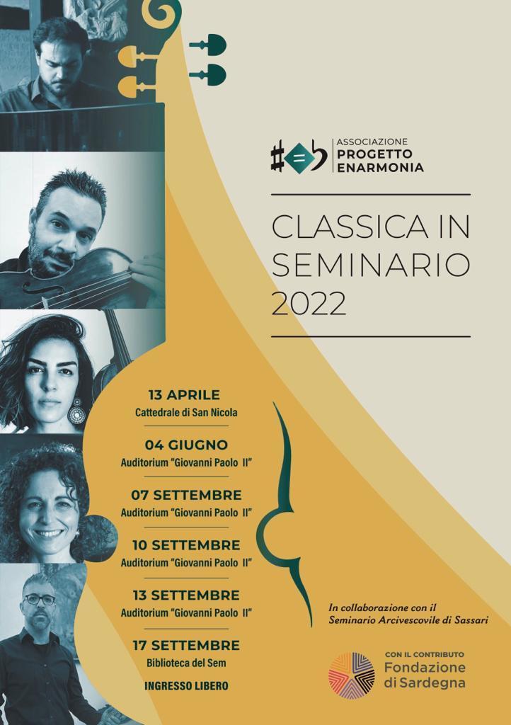 Classica in Seminario riparte a Sassari con il pianista Ivaldi