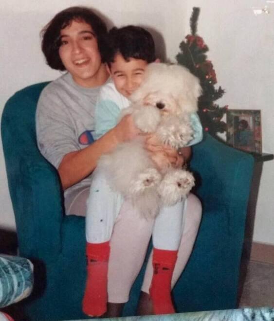 Mamma Barbara D'Onghia insieme al figlio Emanuel