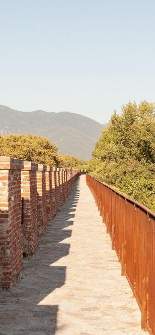 Una foto delle mura