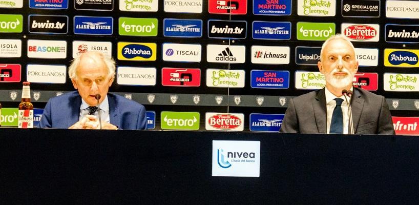 Capozucca e Passetti durante la conferenza stampa