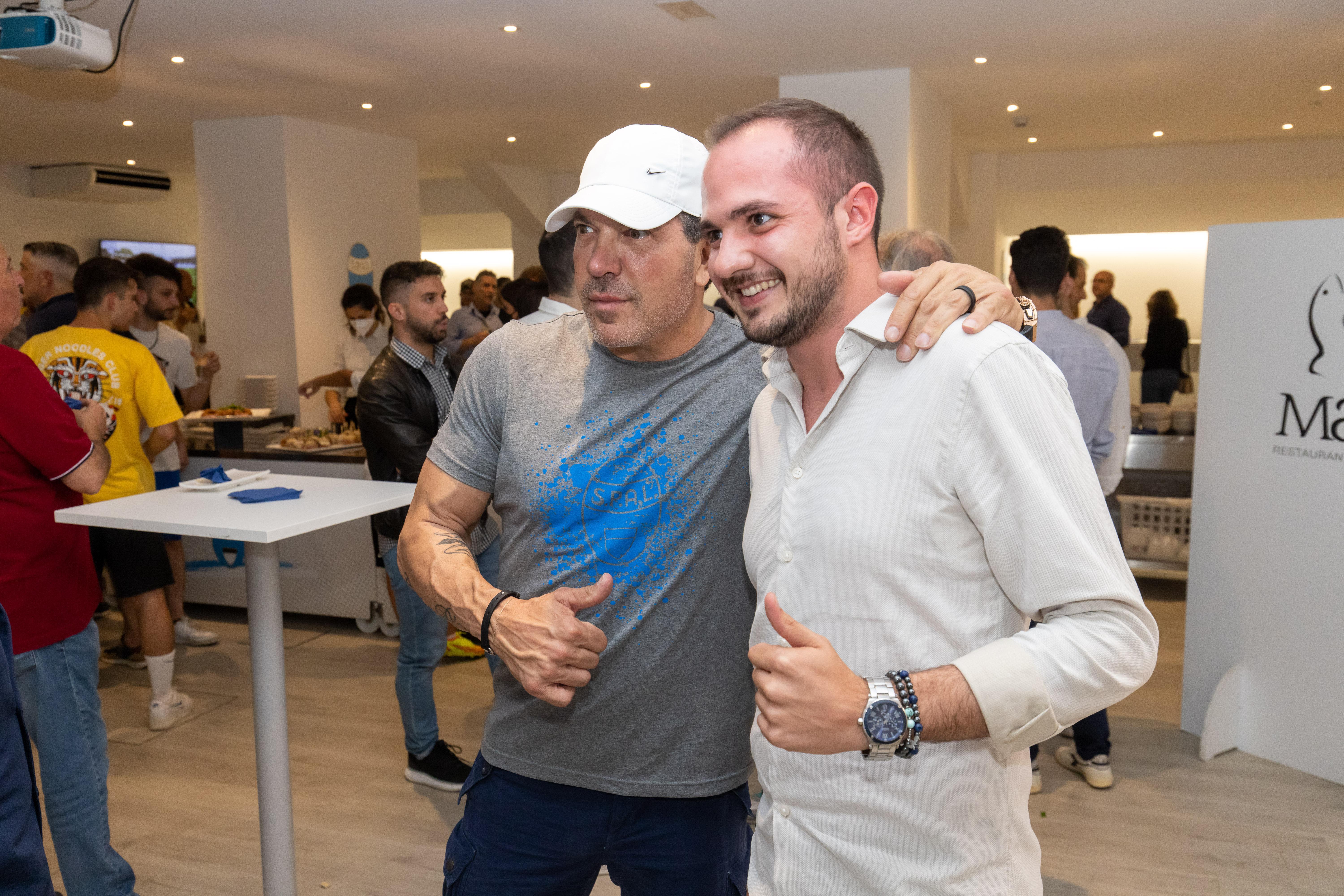 Joe Tacopina allo stadio nella giornata dedicata agli sponsor