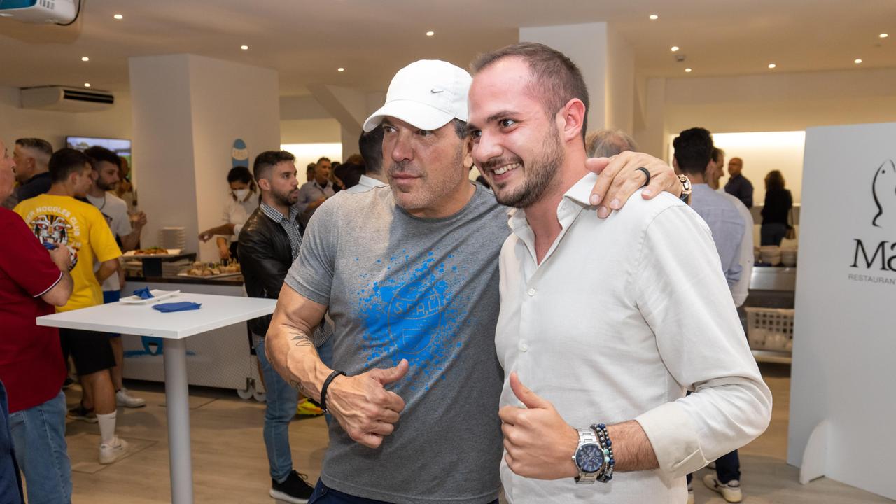 Joe Tacopina allo stadio nella giornata dedicata agli sponsor