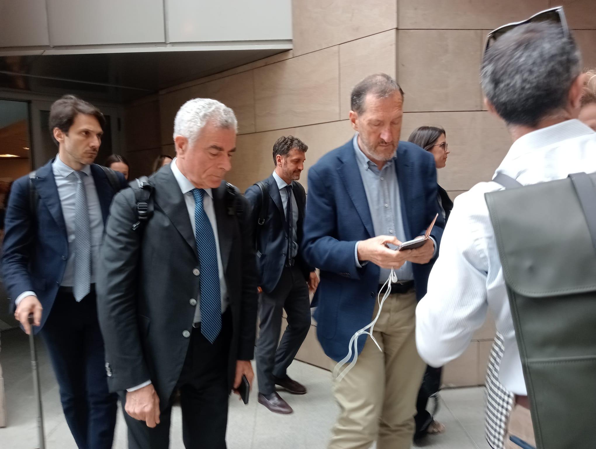 Mauro Moretti in tribunale