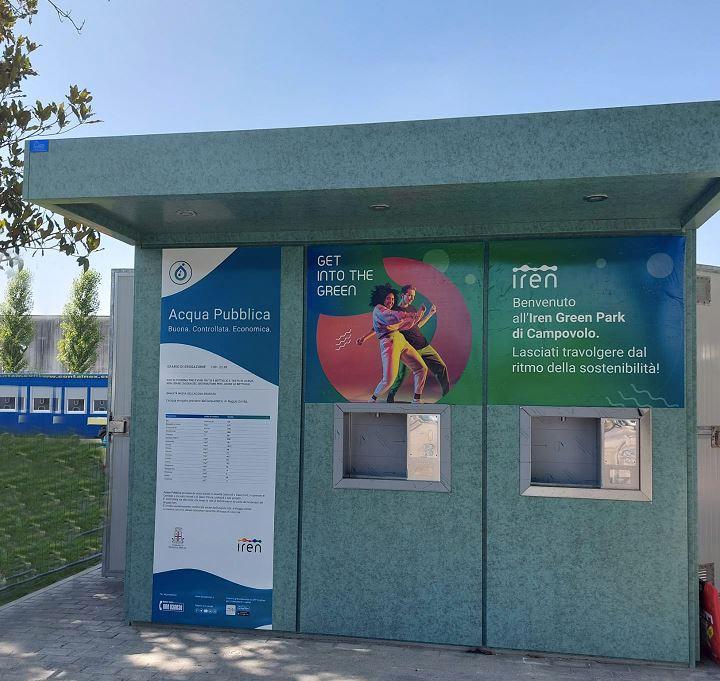 L’Iren Green Park di Reggio Emilia fa ancor più “acqua”