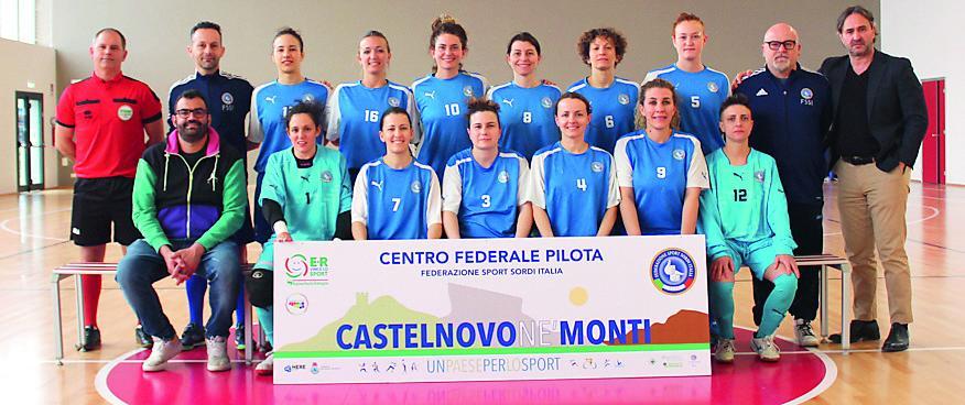 Castelnovo Monti, le azzurre del Futsal al Sant’Anna