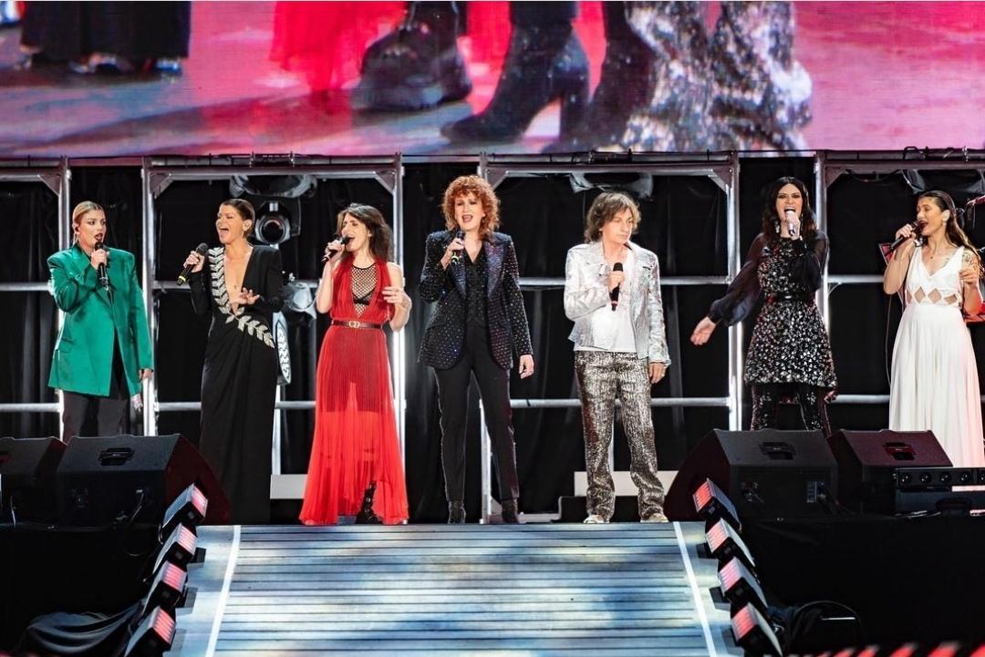 Campovolo, in quasi 100mila per il concerto contro la violenza sulle donne