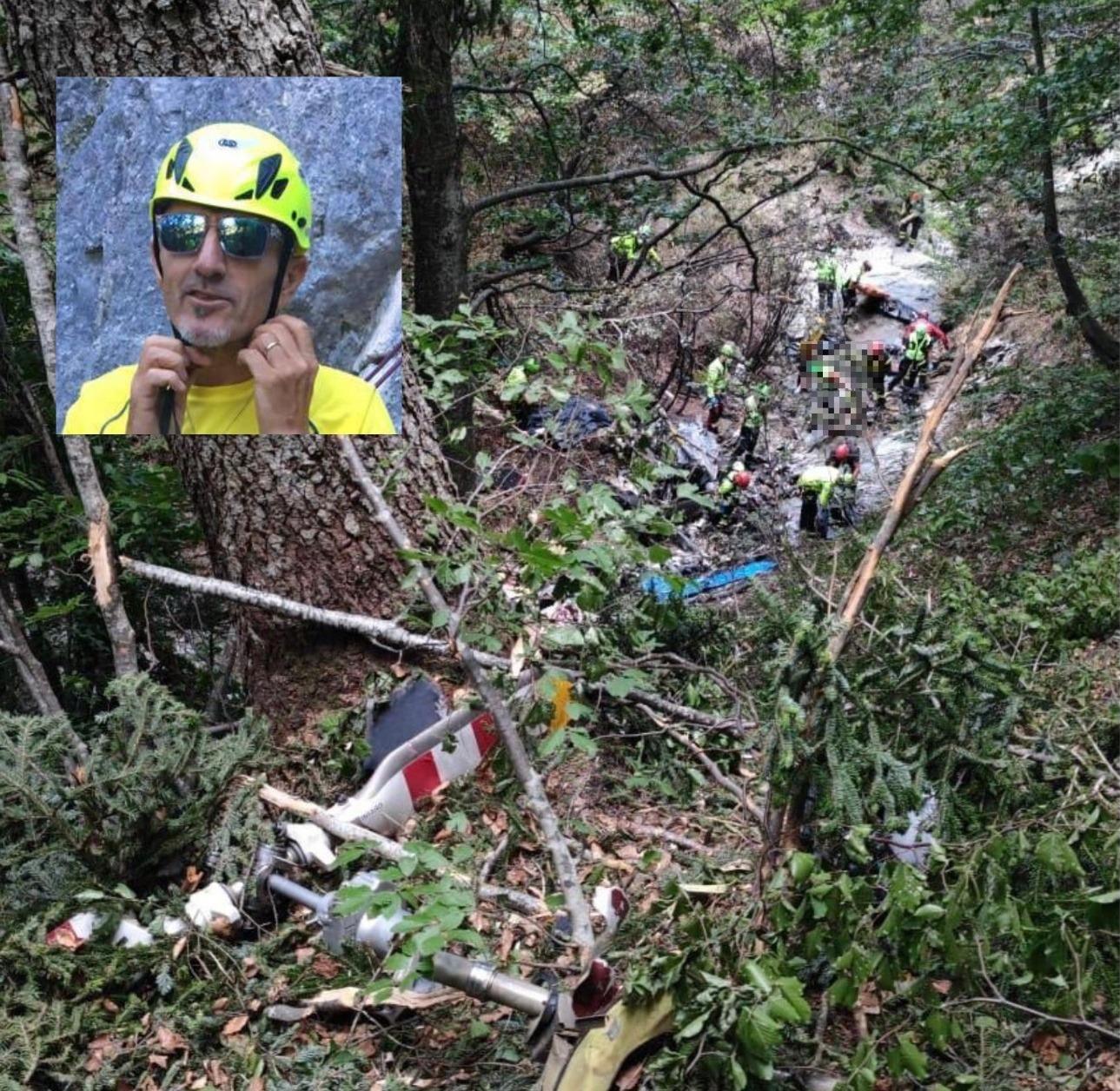 La testimonianza: «L’elicottero sembrava esploso come una bomba» 