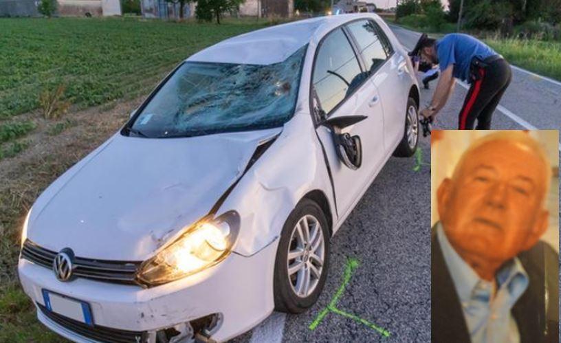 "Agganciato" e ucciso dall'auto. Cologna piange Giannino 